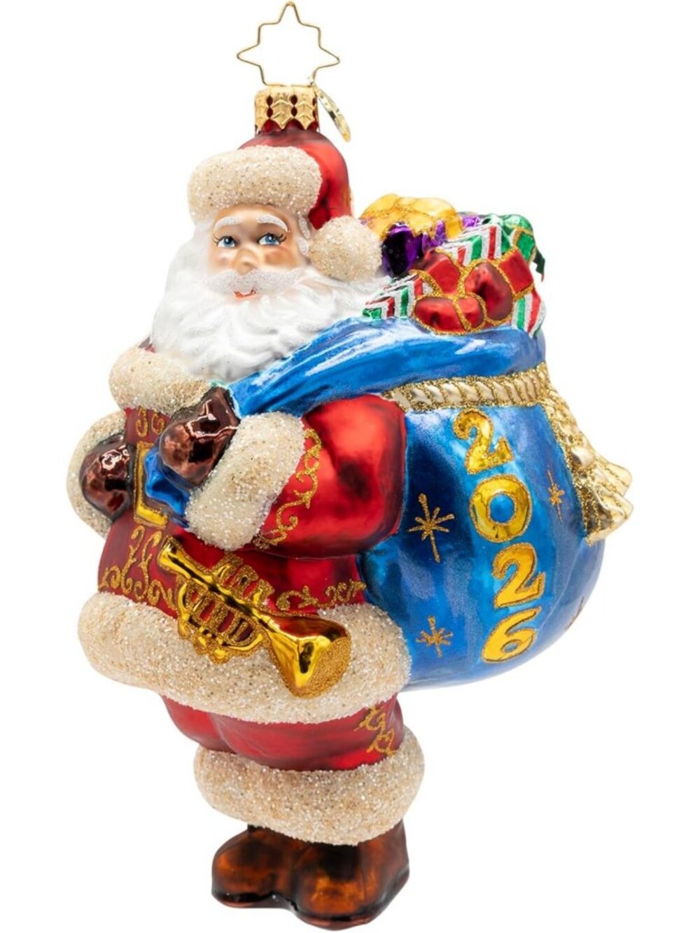 2026 A Bag Full of Memories Glass Christmas Ornament - Vintage Holiday Decor